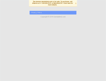 Tablet Screenshot of dentaldmd.com